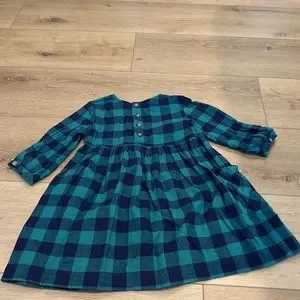 ever pretty green bridesmaid dresses Bonnie Jean Blue Baby Girls Baby Doll Dress With Apple Applique main image 1
